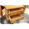 Image 8 : **(2) Solid Wood Bed Side Tables (BID PRICE TIMES  2)