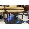 Image 8 : **(2) Wood Framed Over-Stuffed Parlour Chairs - BID PRICE PER CHAIR, TIMES 2