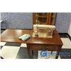 Image 2 : **Piedmont Electric Sewing Machine w/Cabinet (Working)
