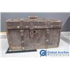 Image 1 : Small Antique Wooden Trunk
