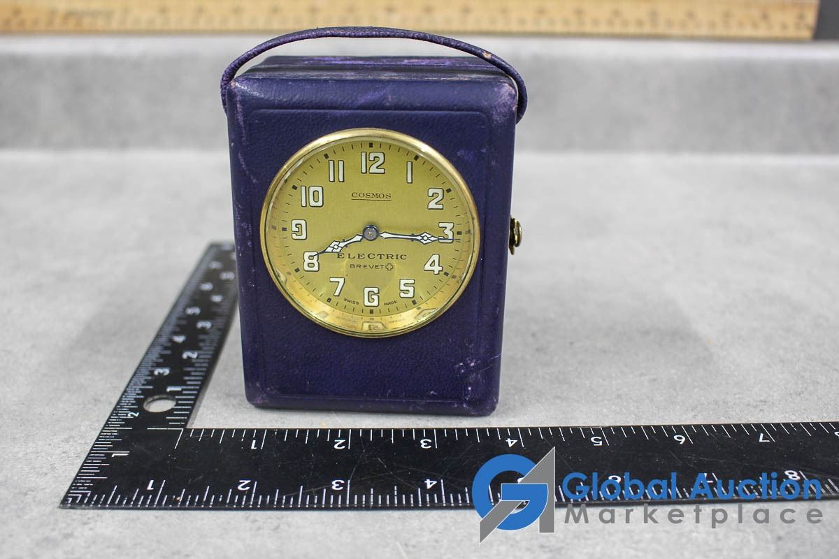 Rare British American Oil Co. Brevet Lovel Clock