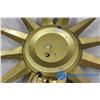 Image 4 : Metal Ingraham Star Burst Clock - Working