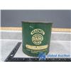 Image 1 : 5lb Radio Oil Wearwell Grease Tin w/Contents