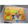 Image 2 : 1988 O-Pee-Chee Yearbook Sticker Book & Unopened Box