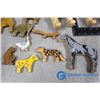 Image 2 : Assorted Hand Carved Wooden Animals