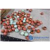 Image 2 : Large Amount of Split Wooden Balls w/ Numbers & Alphabet