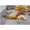 Image 2 : Large Assortment of Wooden Toys - Vehicle Related