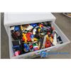 Image 1 : Sterilite Stacking Drawer w/ Approx 15 lbs of Lego and/or Lego Style Building Blocks