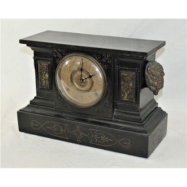 Buffalo Mantle Clock