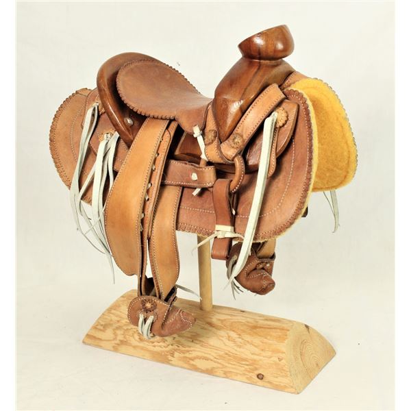 Salesmans Sample Mexican Saddle