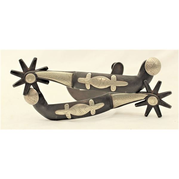 Billy Rodgers Silver Mounted Spurs