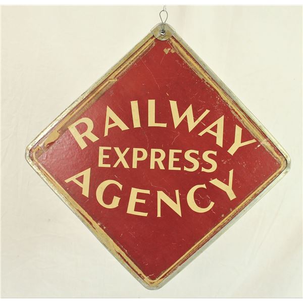 Railway Express Company Sign