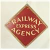 Image 1 : Railway Express Company Sign