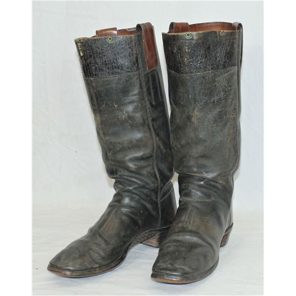 Tall Stovepipe Cowboy Boots