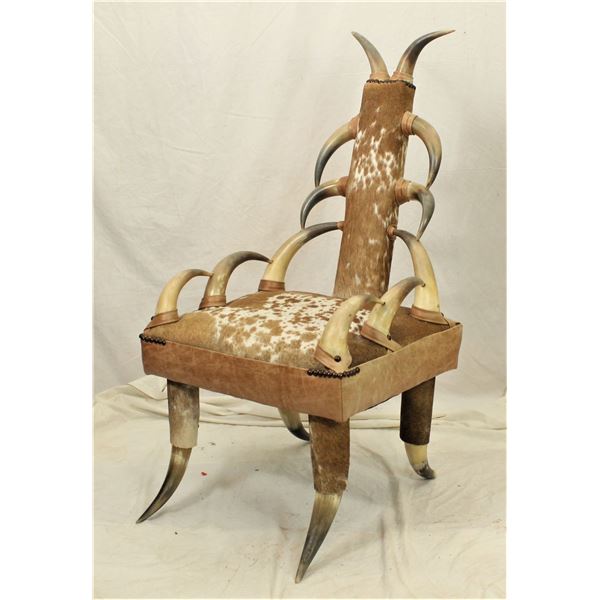 Horn Parlor Chair