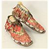 Image 1 : Plains Quilled Moccasins