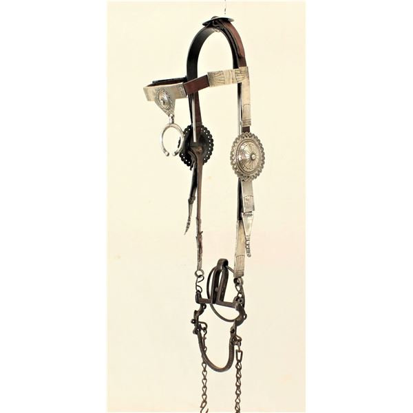 Navajo Silver Headstall