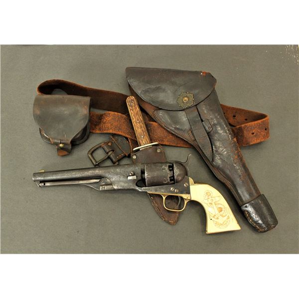 Rare Colt 1861 Navy Revolver