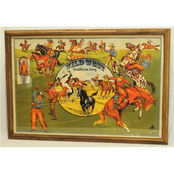 Pendleton Rodeo Poster