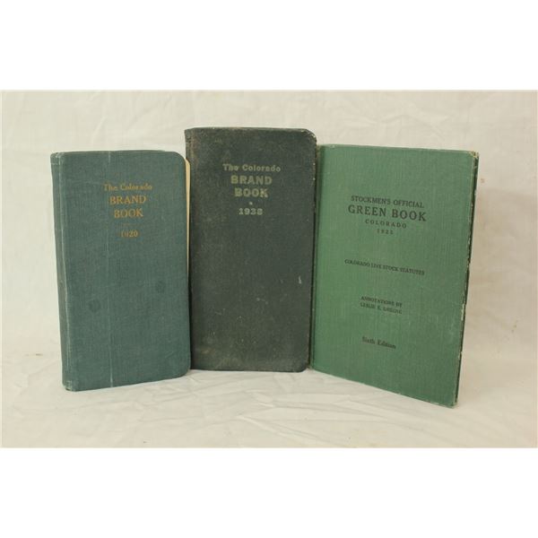 Three Colorado Brand Books