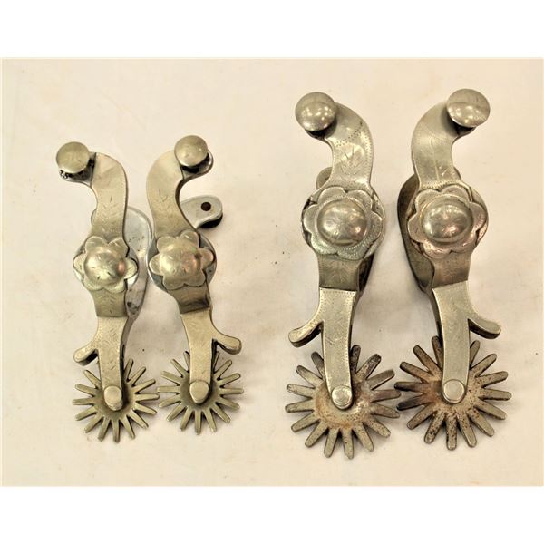 Matching Crockett Frontier Spurs