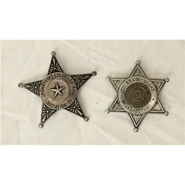 Colorado Branding Inspector Badges