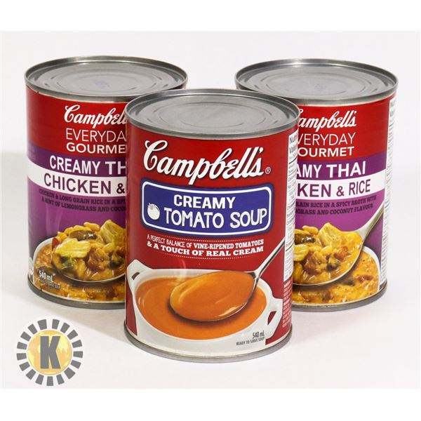 BAG OF ASSORTED SOUP