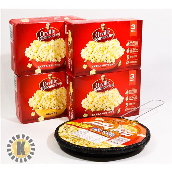 BAG OF ASSORTED SNACKS INCLUDES JIFFY POP