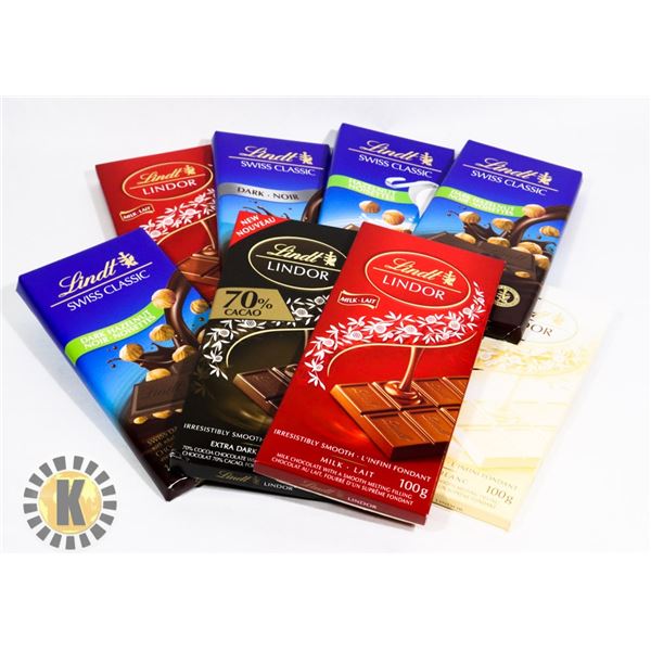BAG OF ASSORTED LINDT LINDOR CHOCOLATE