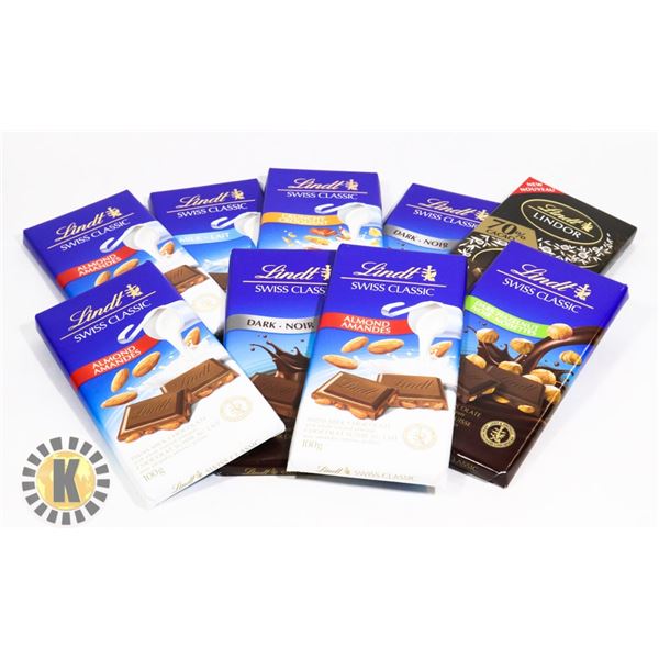 BAG OF ASSORTED LINDT LINDOR CHOCOLATE