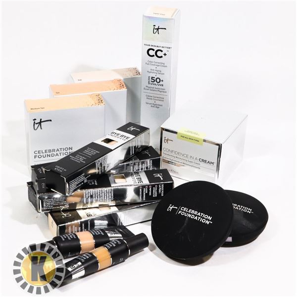 BAG OF NEW ASSORTED IT COSMETIC