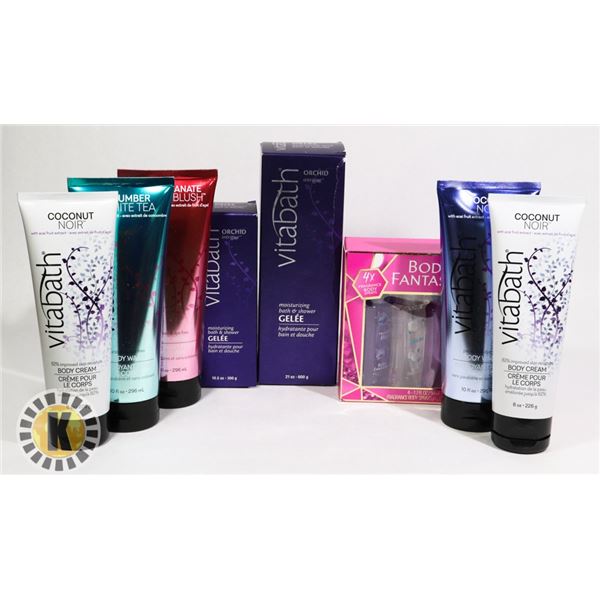 BAG OF NEW ASSORTED VITABATH PRODUCTS