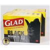 Image 1 : 2 BOXES OF 74L GLAD GARBAGE BAGS