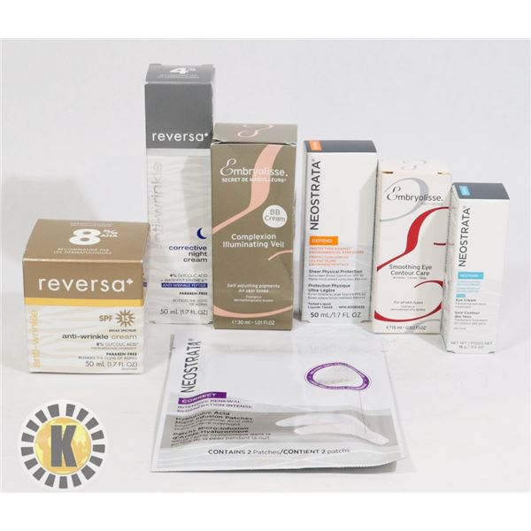 ASSORTED BAG OF SKIN CARE PRODUCTS