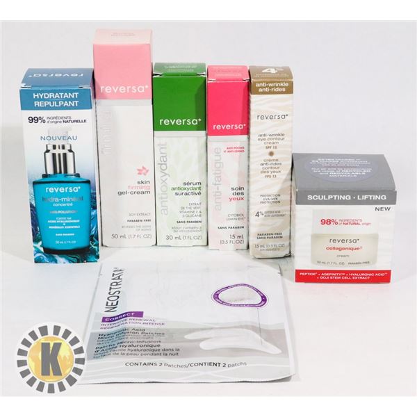 ASSORTED BAG OF SKIN CARE PRODUCTS