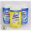 Image 1 : BAG OF LYSOL DISINFECTING WIPES