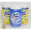 Image 1 : BAG OF LYSOL DISINFECTING WIPES