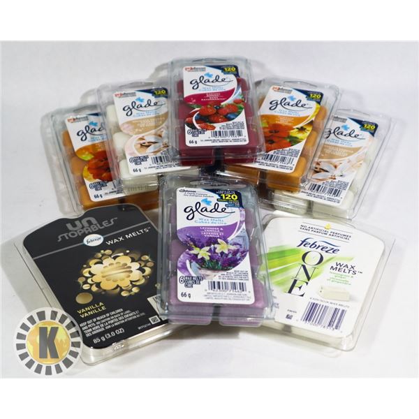ASSORTED BAG GLADE OF WAX MELTS