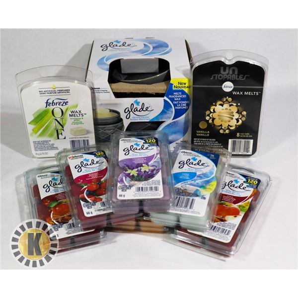 ASSORTED BAG GLADE OF WAX MELTS