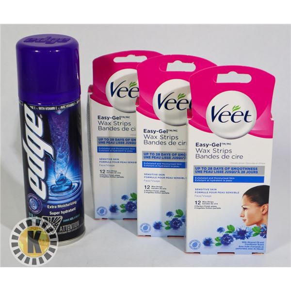 BAG OF WEET WAX STRIP AND EDGE EXTRA  MOISTURIZING
