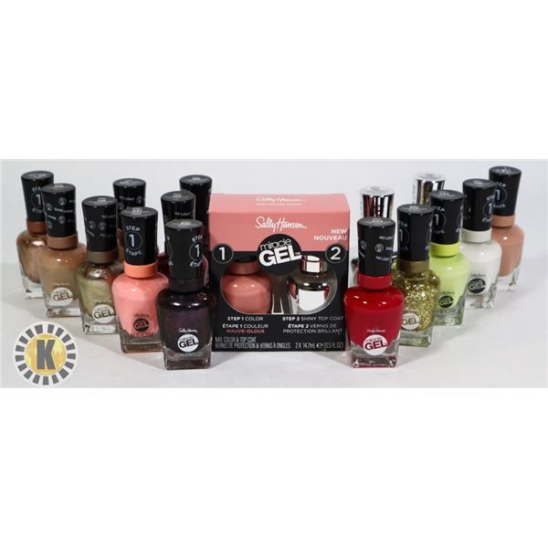 ASSORTED BAG OF SALLY HANSEN NAIL POLISH