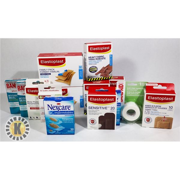 BAG OF ELASTOPLAST BAND-AID