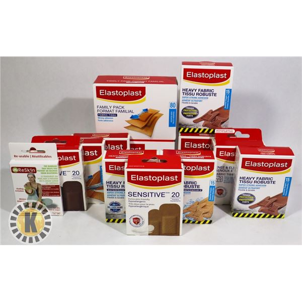 ASSORTED BAG OF FIRST-AID ITEMS