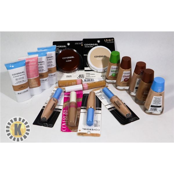 ASSORTED BAG OF MAKE-PU PRODUCTS INCLUDES NYX