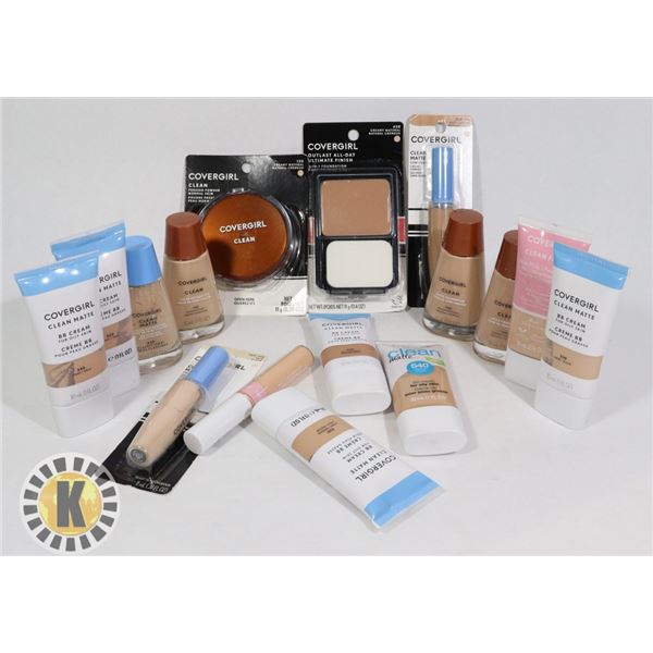 ASSORTED BAG OF MAKE-PU PRODUCTS INCLUDES NYX