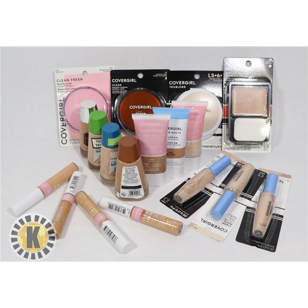 ASSORTED BAG OF MAKE-PU PRODUCTS INCLUDES NYX
