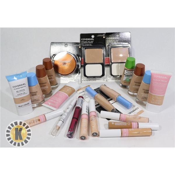 ASSORTED BAG OF MAKE-PU PRODUCTS INCLUDES NYX