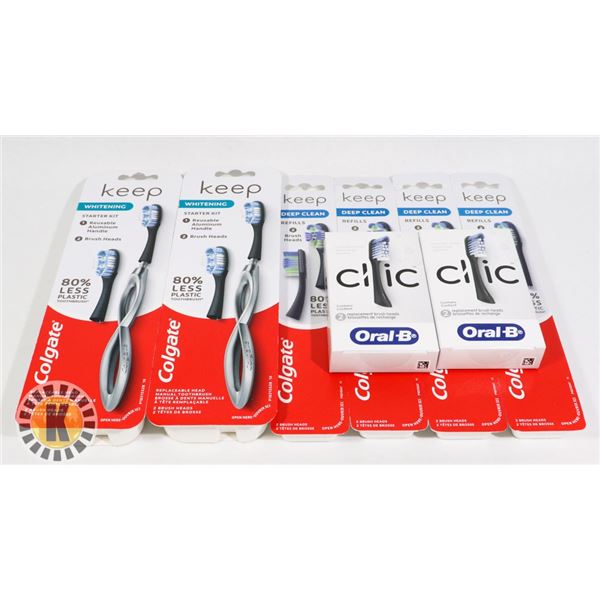 ASSORTED BAG OF TOOTH-BRUSH INCLUDES ORAL-B
