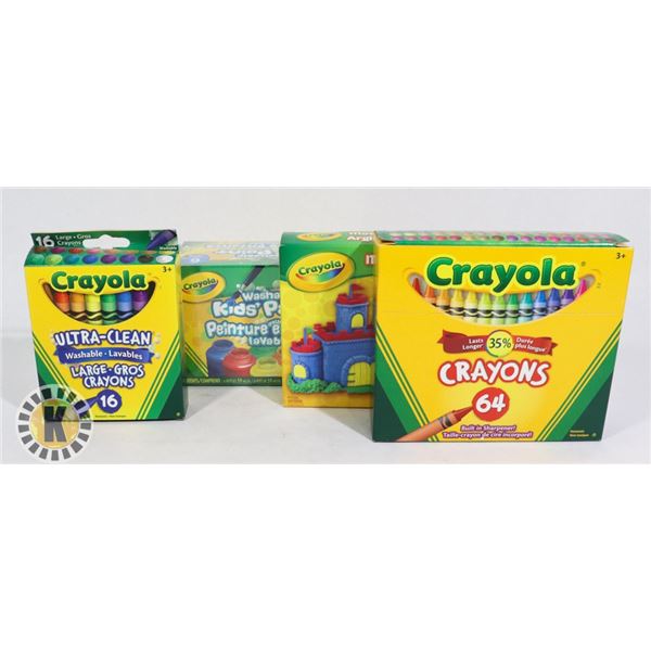BAG OF NEW CRAYOLA  CRAYONS