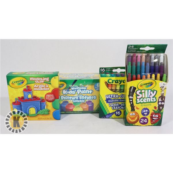 BAG OF NEW CRAYOLA  CRAYONS